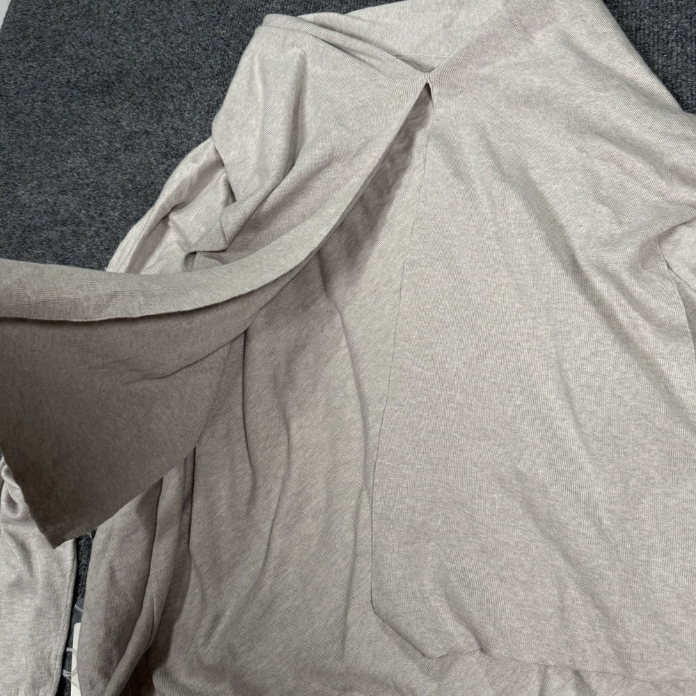 Brochu Walker NWT Drape Sweater Oyster Gray Women's Size Large $488 - Picture 7 of 10